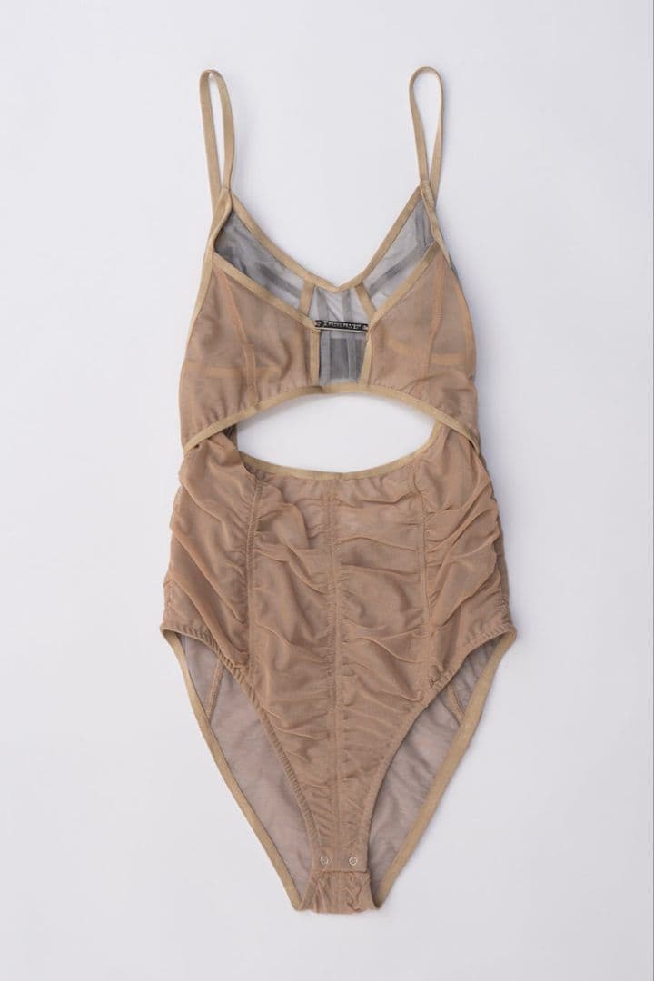 プランク プロジェクト/レイヤードチュールキャミボディスーツ