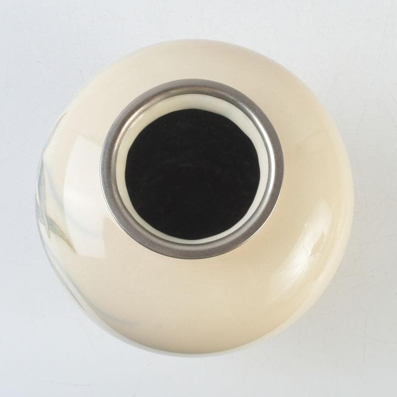 七宝焼 鳳凰文瓶 花瓶 在銘 V 9368 七宝焼 鳳凰文瓶 花瓶 在銘 V 9368