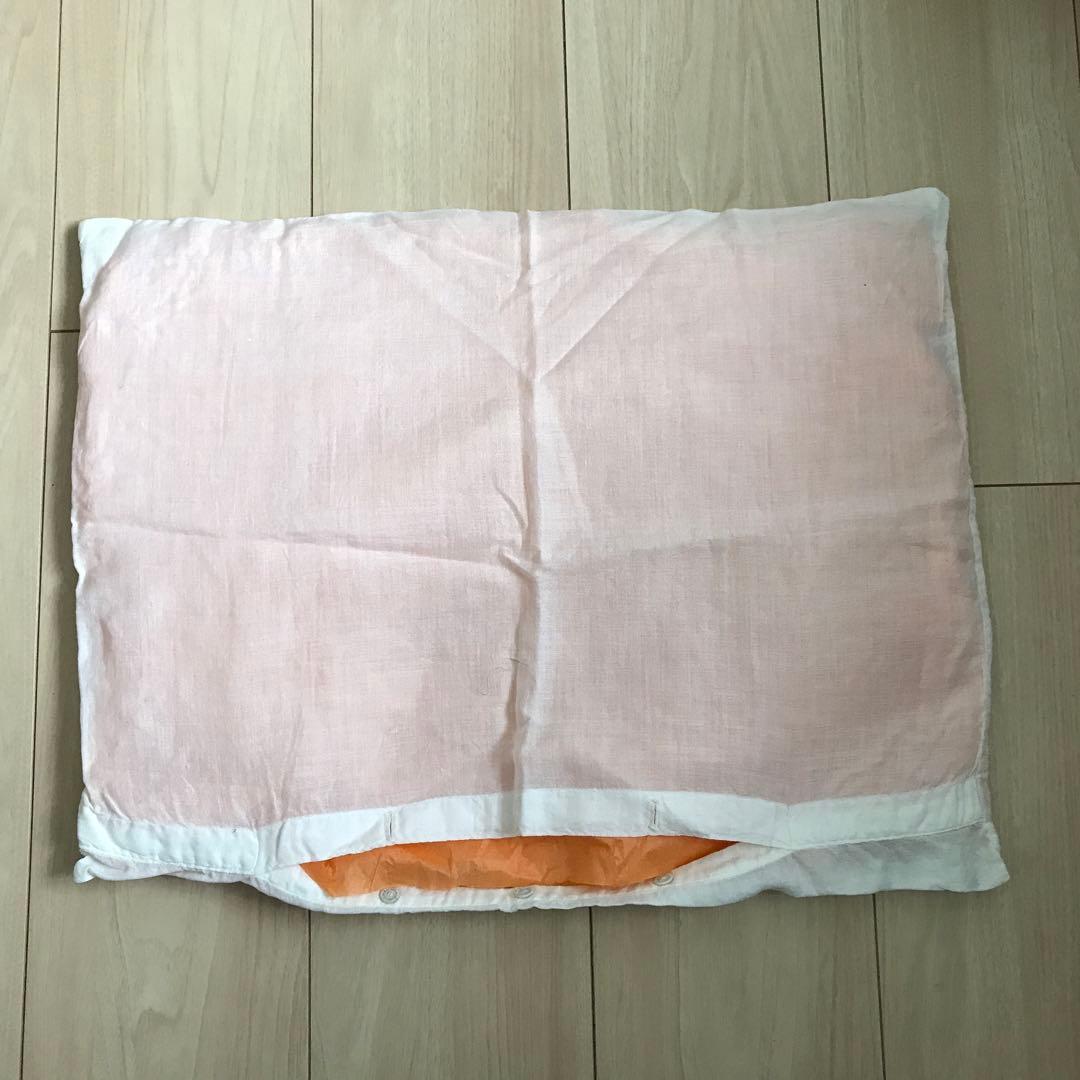 フランスアンティーク 3人の天使のモチーフ クッションカバー