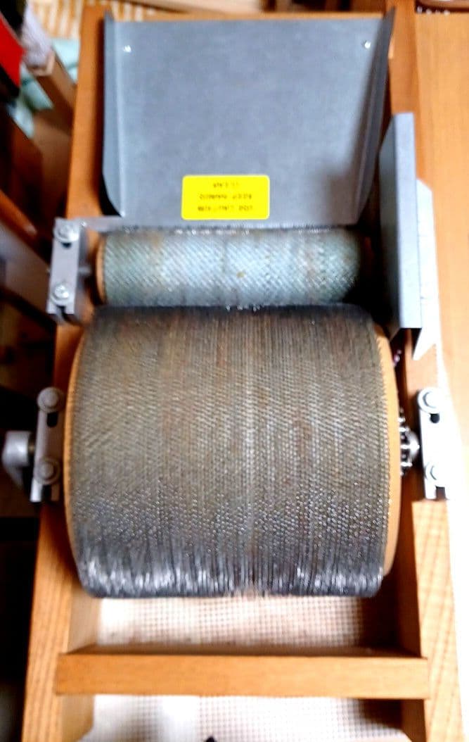 大型ドラムカード　ドラムカーダー