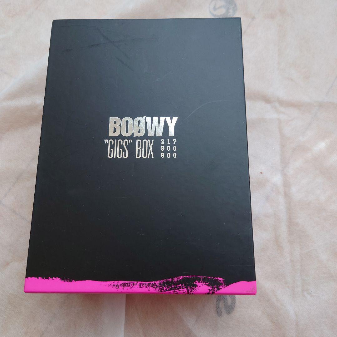 BOOWY GIGSBOX