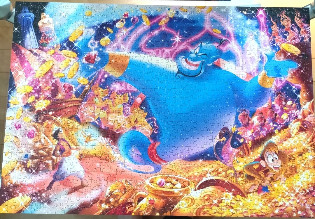 Disney ジーニー 廃番品 1000 フレンドライクミー アラジン パズル