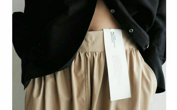 【土日セール】TENNE HANDCRAFTED MODERNシャーリングパンツ