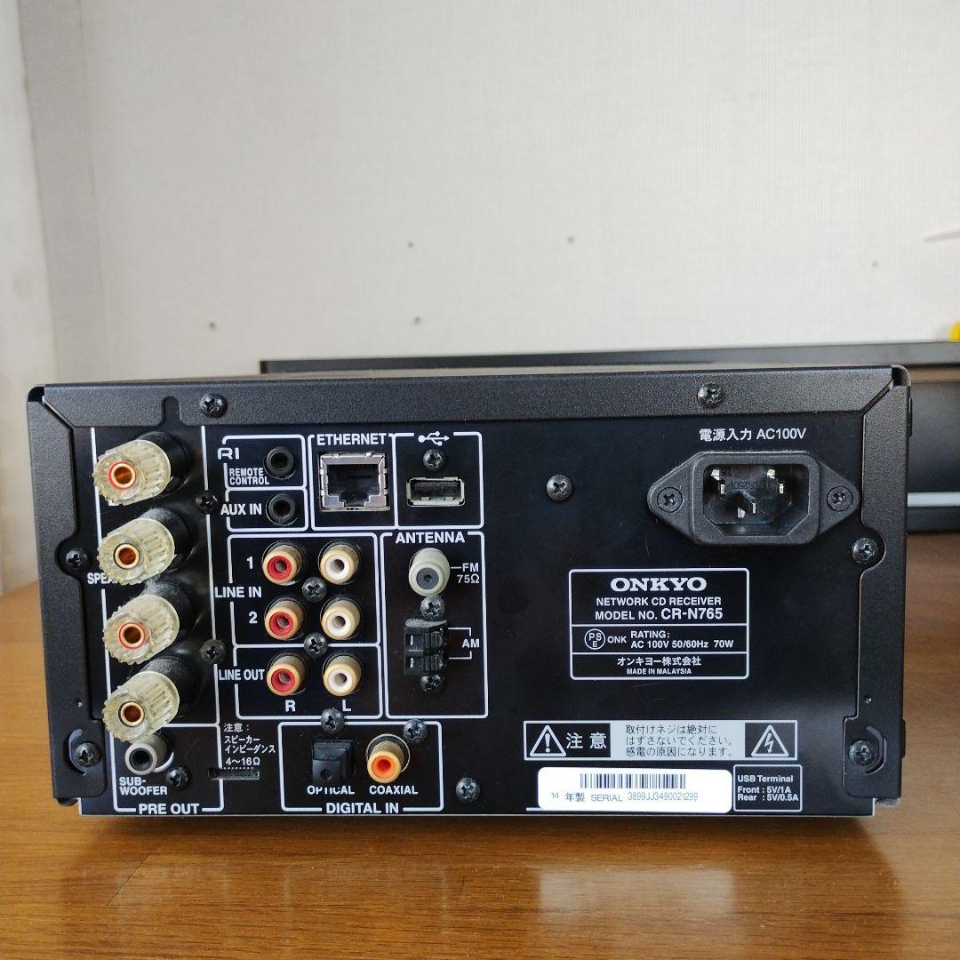 ONKYO CR-N765 ネットワークレシーバー ジャンク品として オーディオ機器