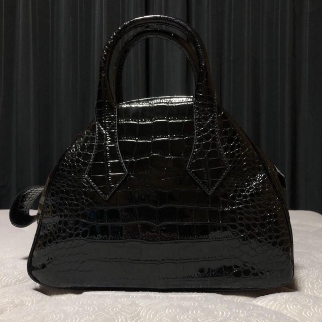 d*9様 Vivienne Westwood クロコダイル風　ハンドバッグ