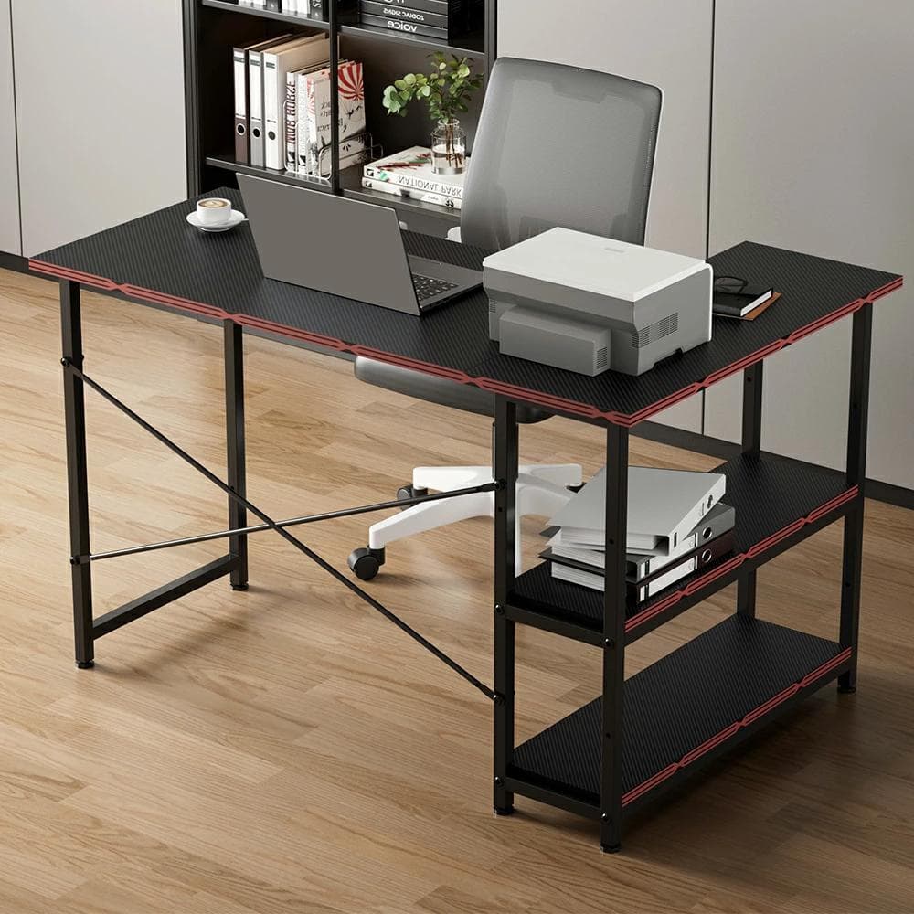 ゲーミングデスク L字型 パソコンデスク 幅107cm コーナーデスク pc