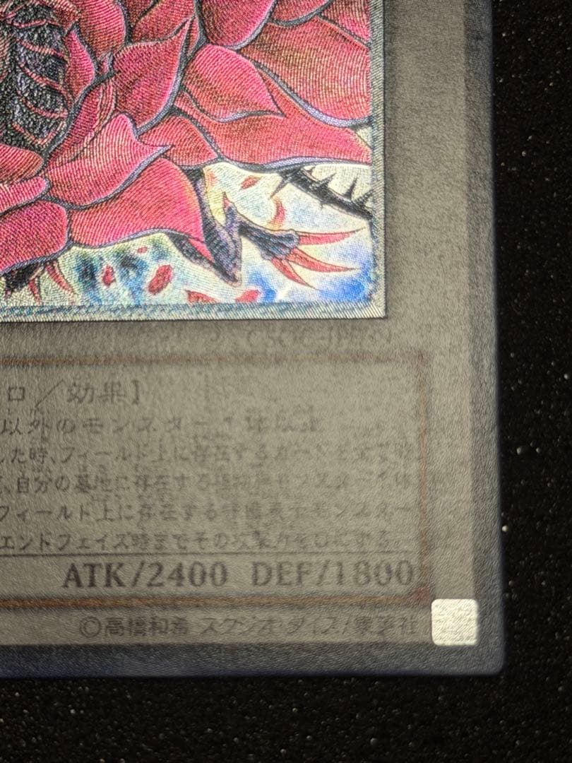 【超極美品】遊戯王　ブラック・ローズ・ドラゴン　レリーフ