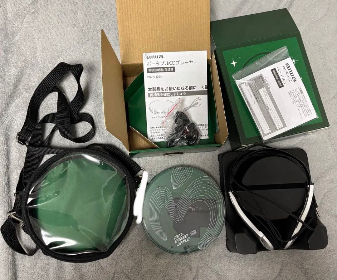 Mrs. Green Apple ヘッドフォン CDプレーヤー　3点セット