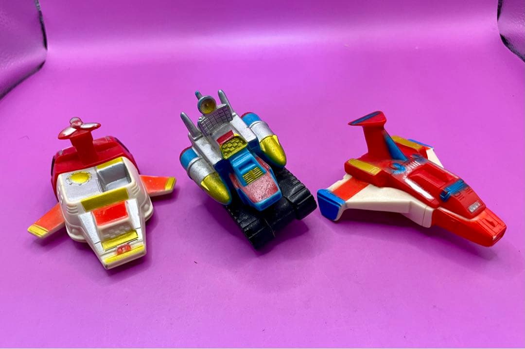 ポピー大鉄人17 シグコンジェット シグコンタンクサブマシン3点セットソフビ人形