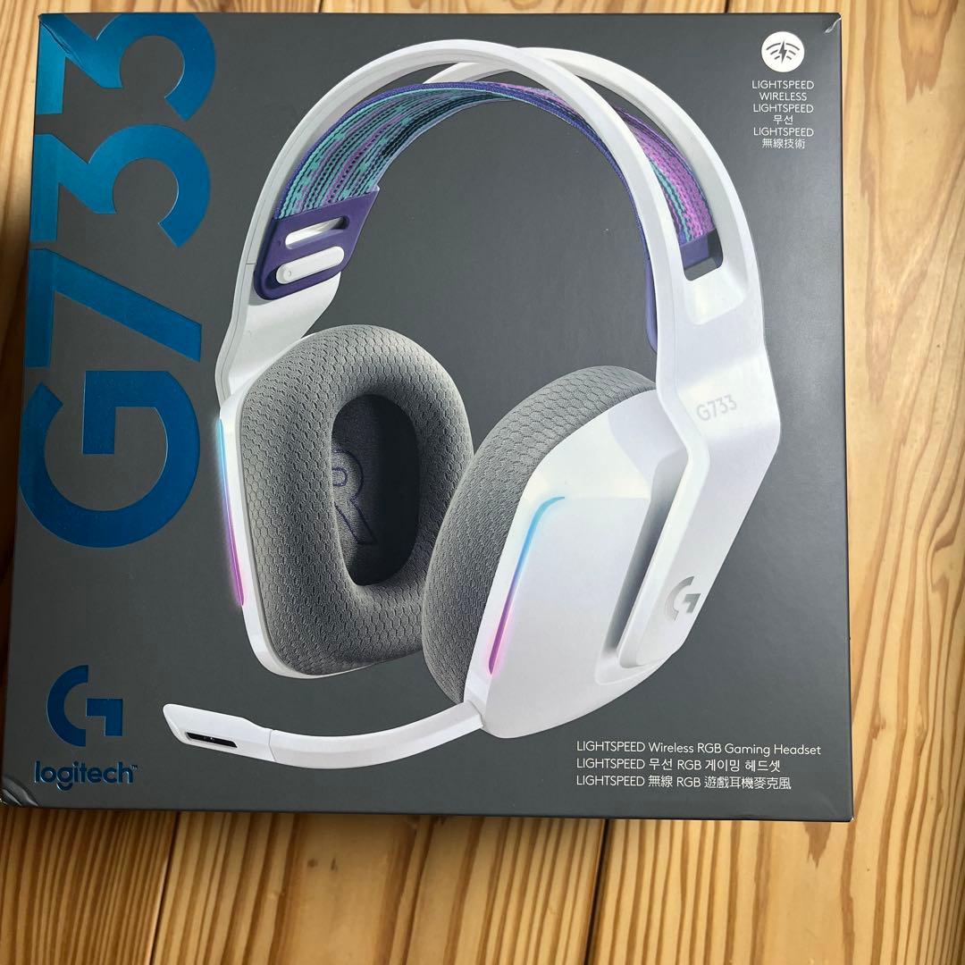 Logitech G733 ワイヤレスゲーミングヘッドセット - メルカリ
