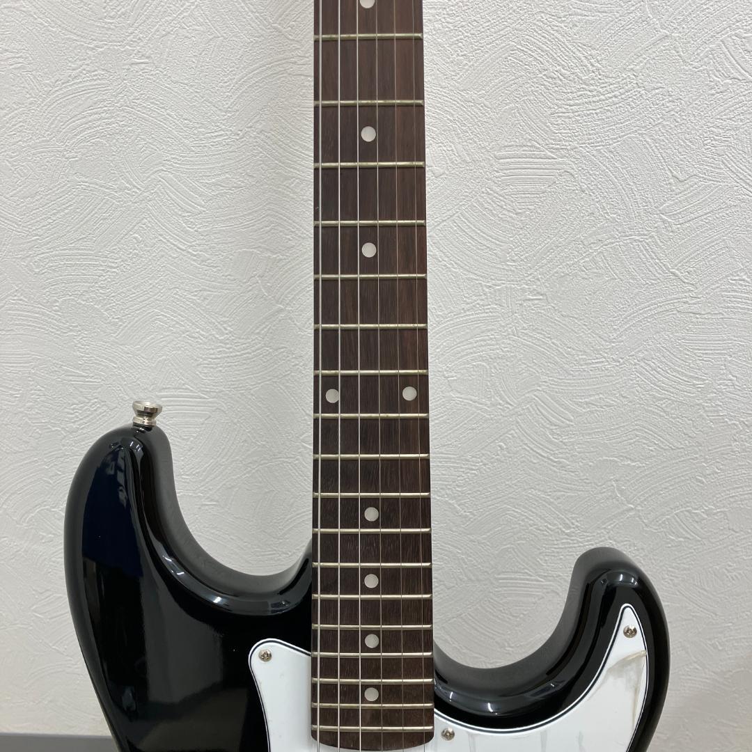 音出し確認済 RDR ストラトキャスタータイプ エレキギター 黒 ソフトカバー