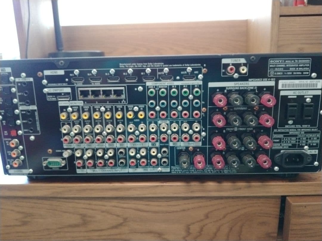 良質】SONY TA-DA5600ES アンプ AVアンプ 高級アンプ - アンプ公式 ストア