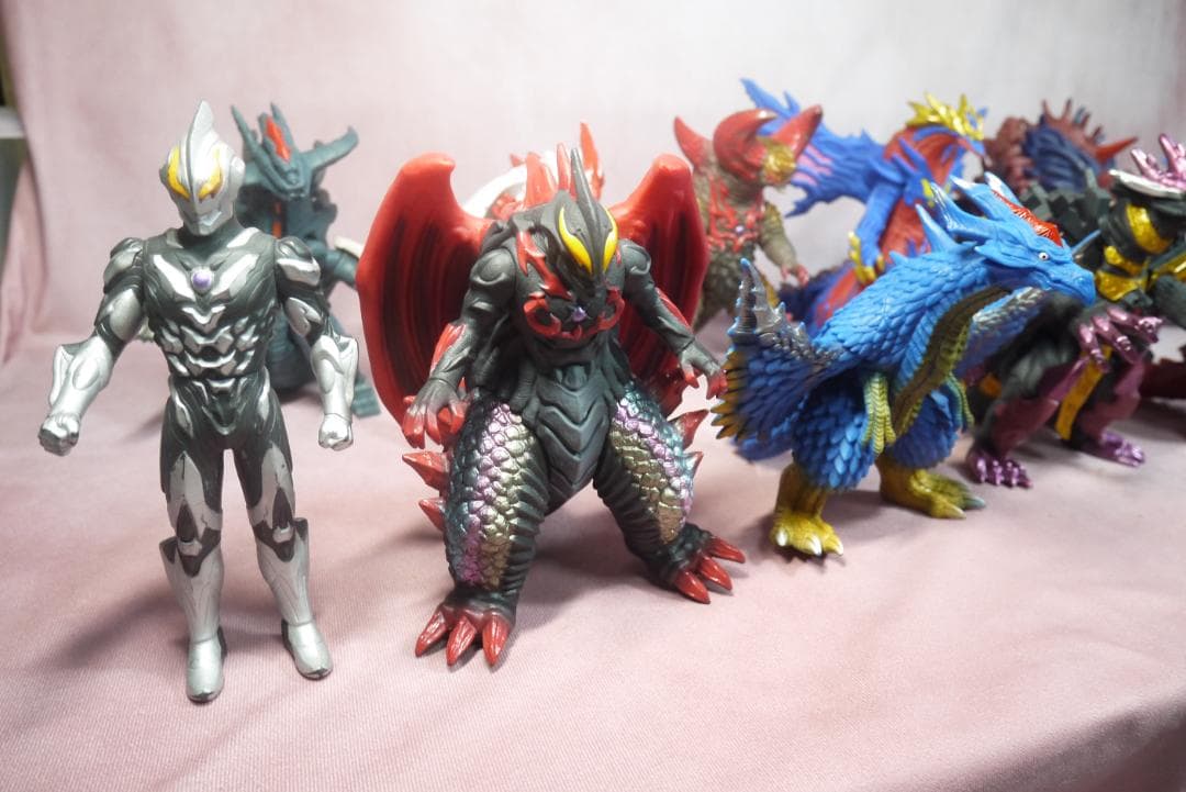 バルタン星人Jr.＆ビルガモ（やまなや怪獣郷）ソフビフィギュア2体