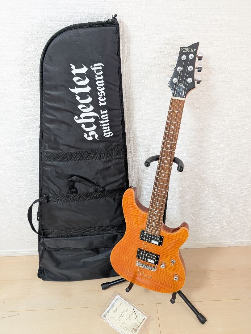 美品・動作良好】SCHECTER RJ-1-24-TOM AMB シェクター - メルカリ