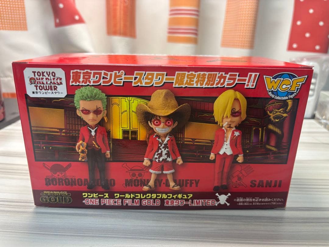 ONE PIECE FILM GOLD 東京ワンピースタワー ルフィゾロサンジ