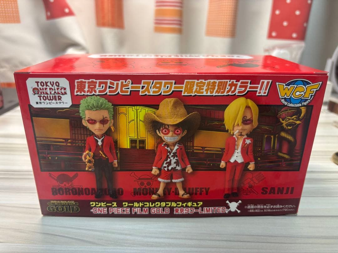 ONE PIECE FILM GOLD 東京ワンピースタワー ルフィゾロサンジ