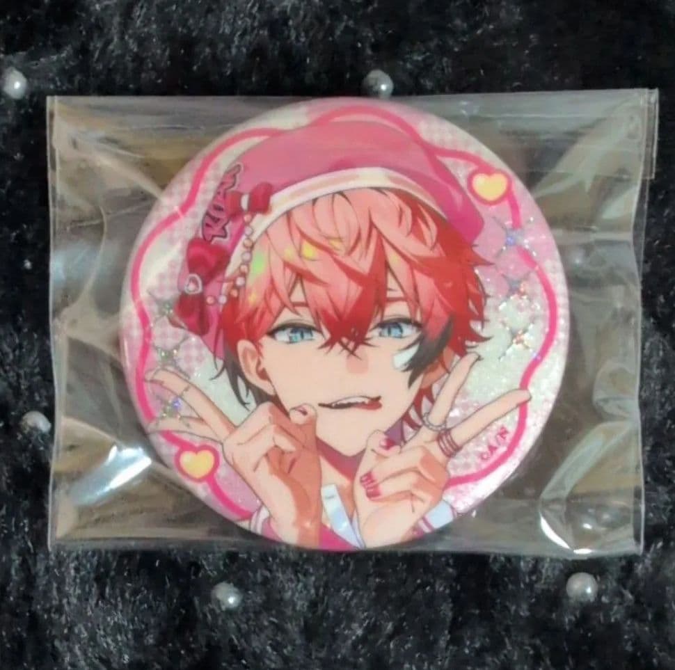 にじさんじ ぎゃうるふ ランダム缶バッジ 赤城ウェン ぎゃうver. R