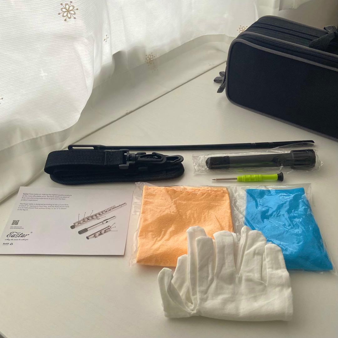 【初心者セット】Eastar フルート 専用ケース&お手入れセット付