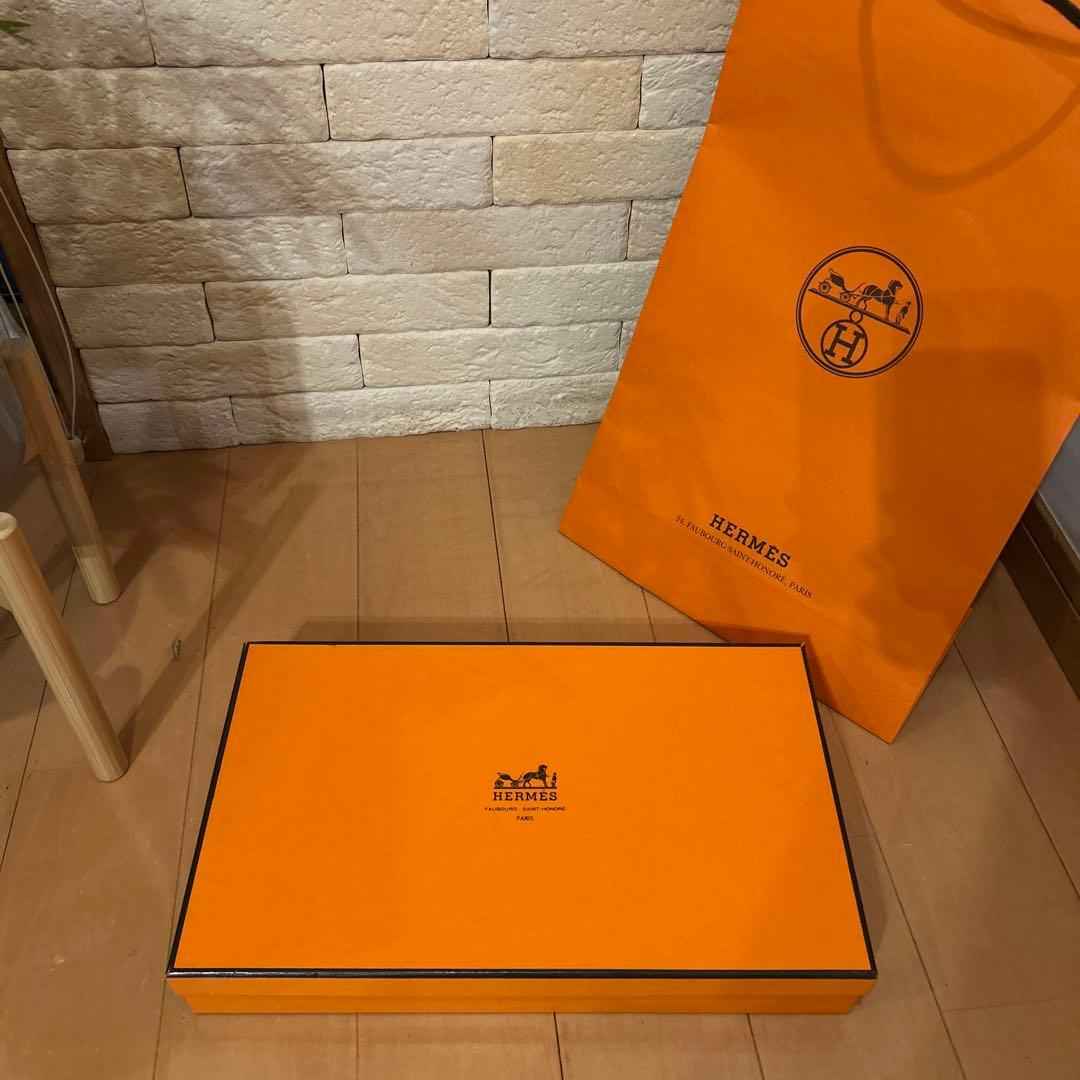エルメス HERMES の空箱（オレンジボックス）※空箱のみ※ - メルカリ