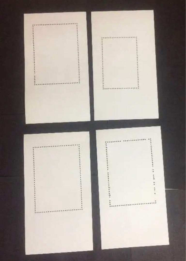 中国古典文学 聊齋志異記念用シート 小型シート 4枚 セット