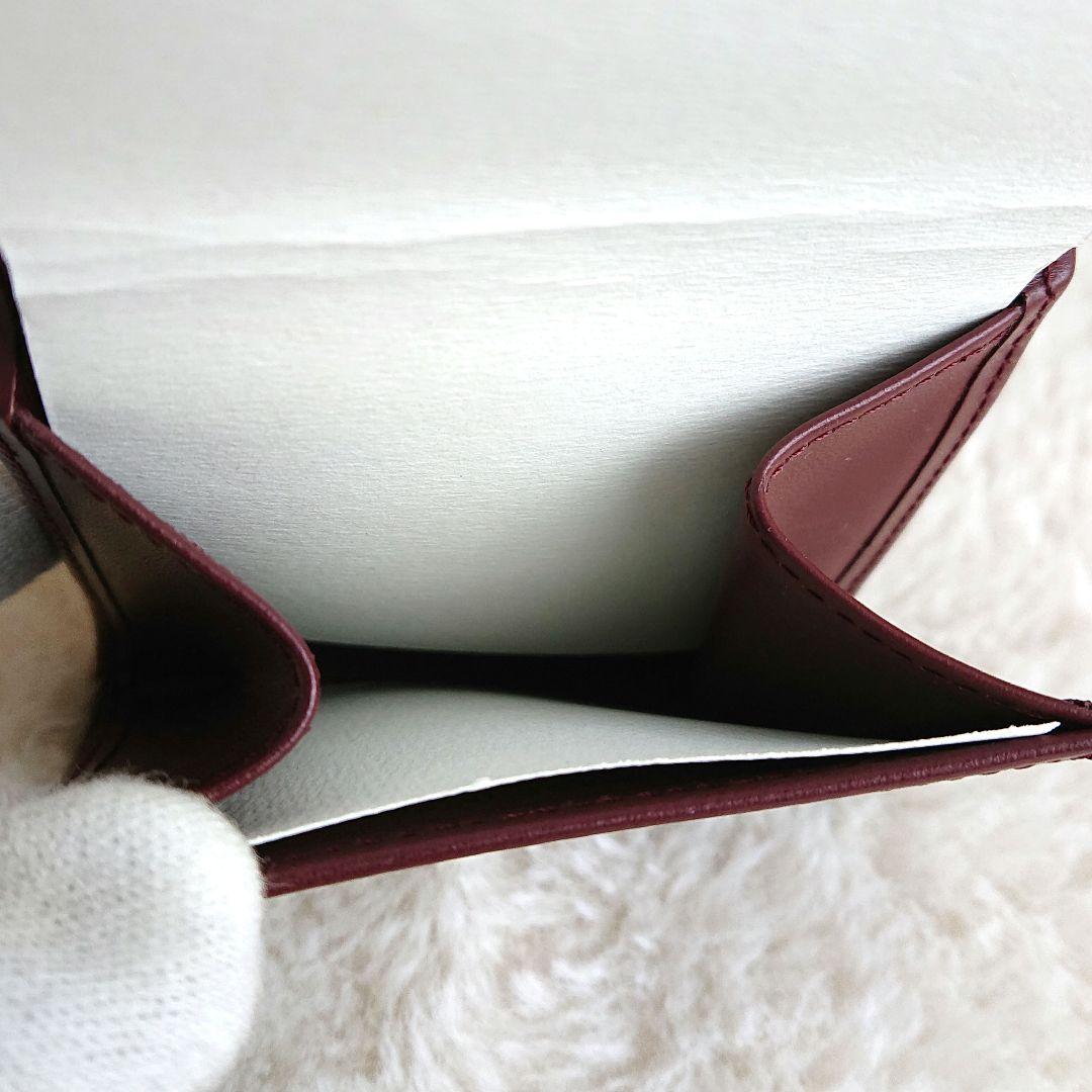 ✨新品未使用✨ カルティエ マストライン ケース レザー ボルドー 箱付き