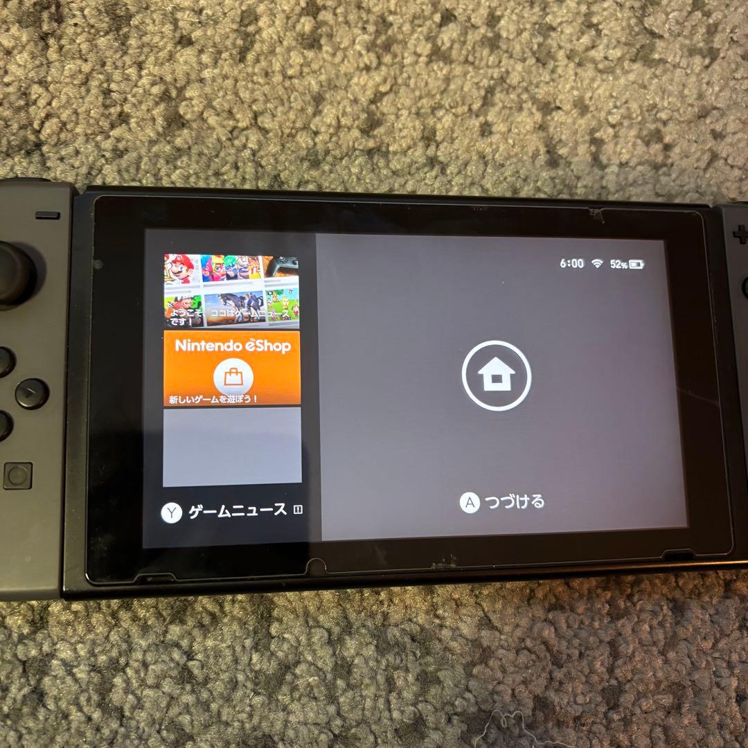 Nintendo Switch 本体　グレー、ネオンブルー/レッド