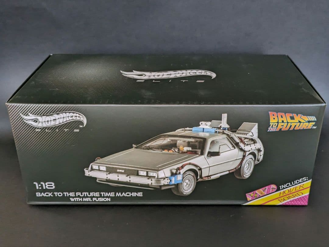 1/18 ホットウィール バックトゥザフューチャー