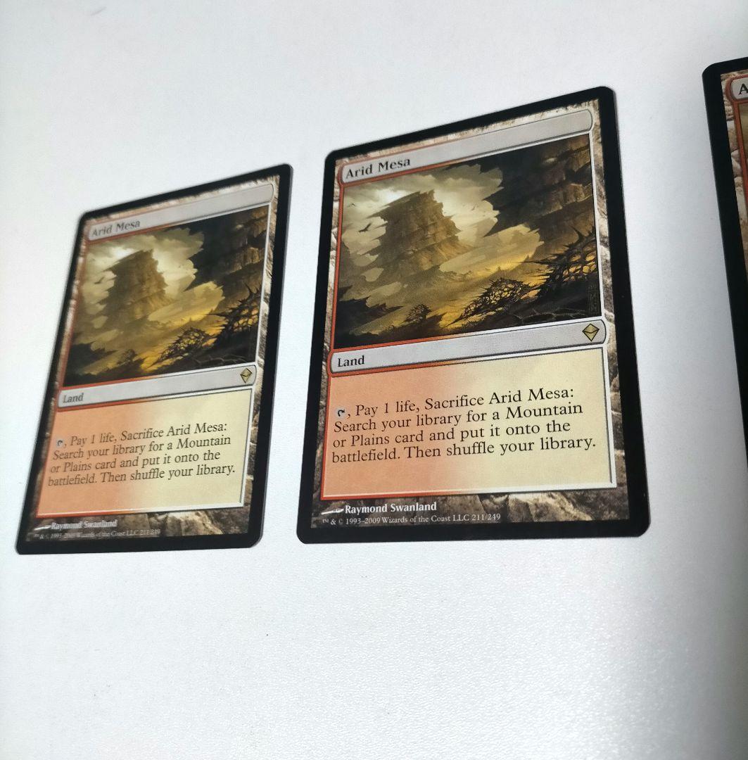 美品初版乾燥台地英語版Arid Mesa4枚セット