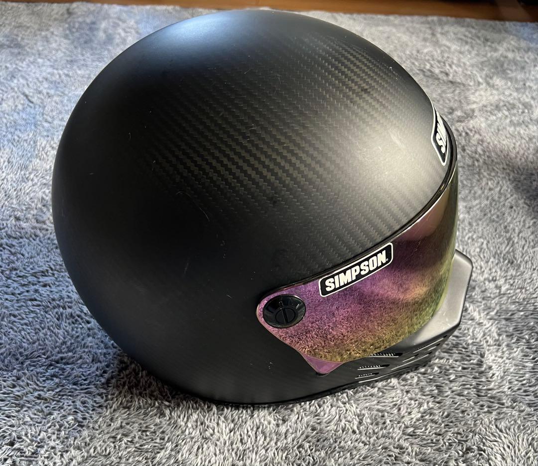 SIMPSOM M30 マッドカーボン　ビーコム、シールド3枚付き