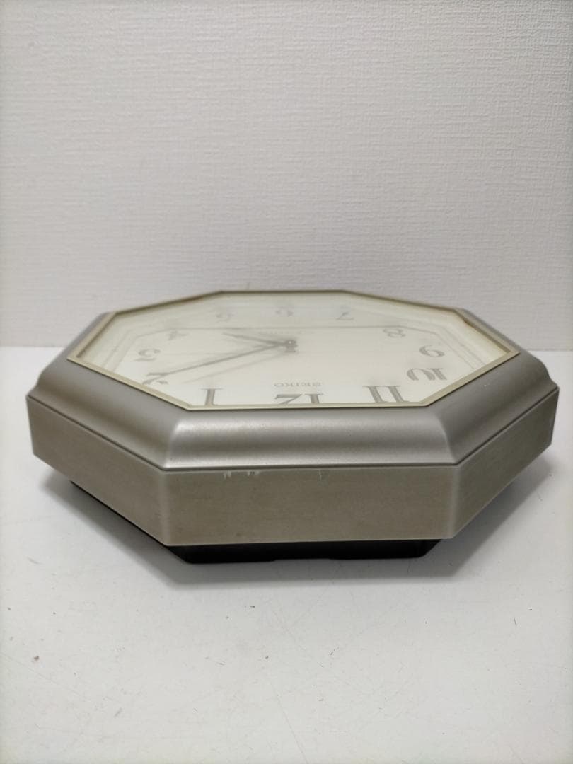 SEIKO　セイコー　からくり時計　PUPPET　シルバー　250812-1Y