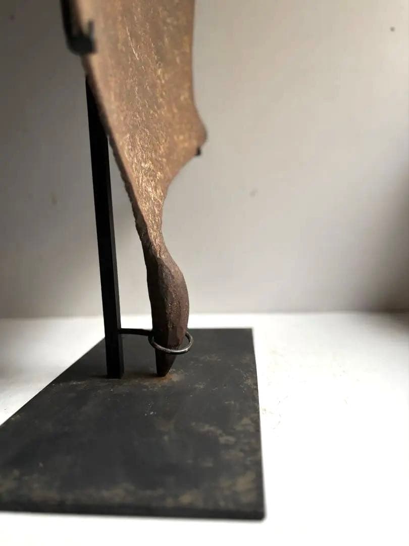 566 骨董 アンティーク アフリカ ナイジェリア アンガス族 貨幣 鉄製