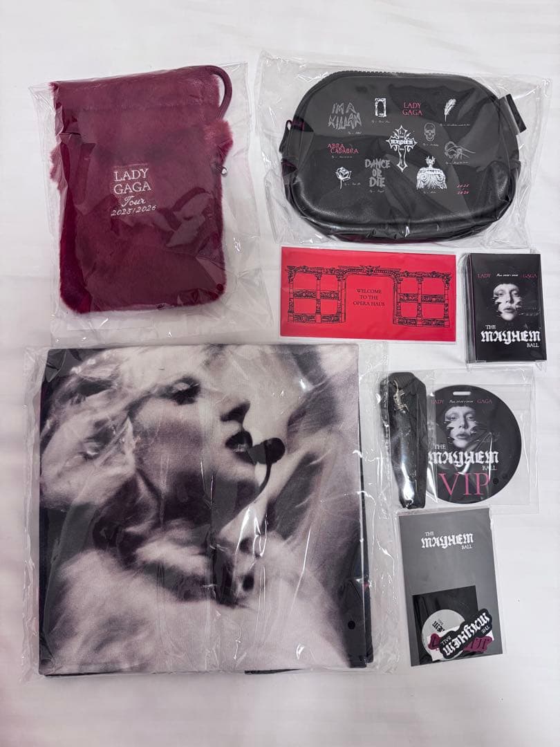 LADY GAGA VIP GOLD グッズ フルセット ゴールド - メルカリ