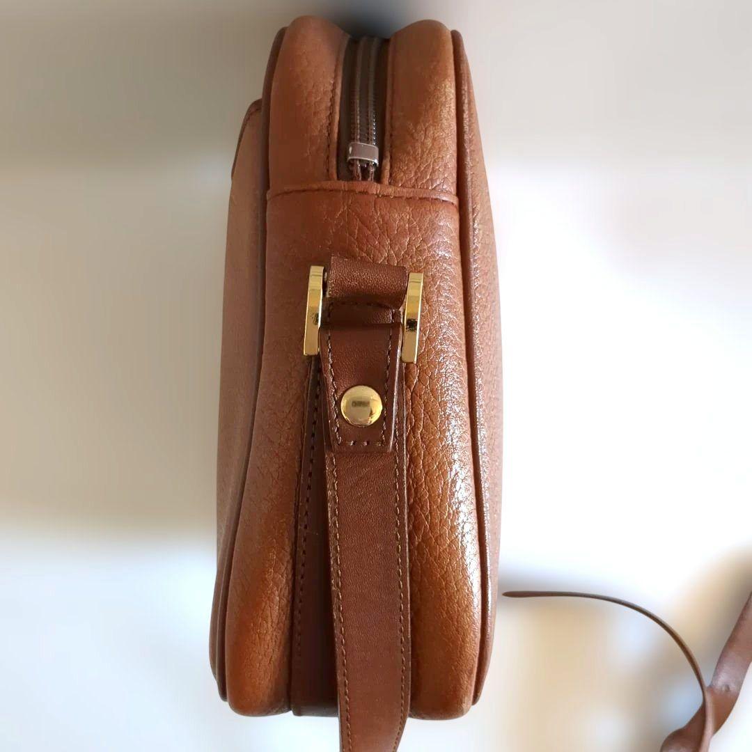 バーバリーズ ショルダーバッグ ホースロゴ ノバチェック柄 ロゴ型押し シボ革