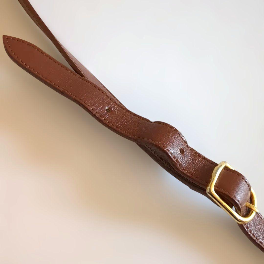 バーバリーズ ショルダーバッグ ホースロゴ ノバチェック柄 ロゴ型押し シボ革