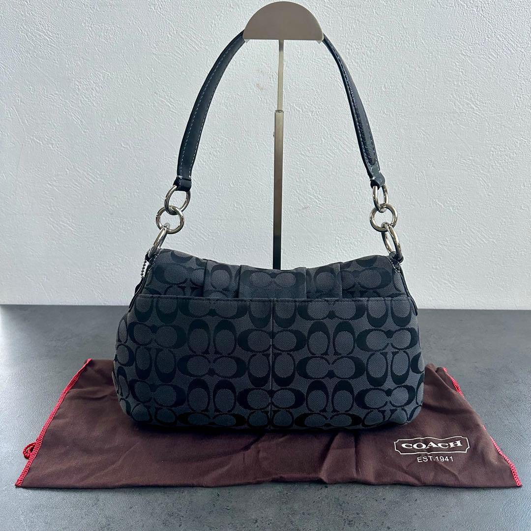 バッグ COACH Soho Signature Flap Shoulder Bag