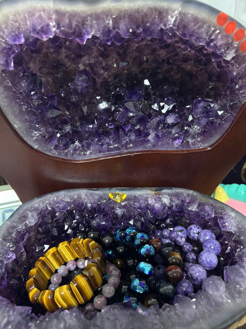 一点物】ウルグアイ産アメジスト聚宝盆