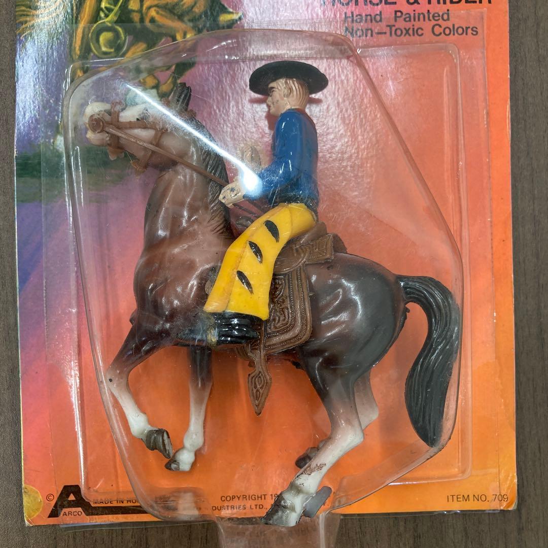 ヴィンテージ カウボーイ 馬 フィギュア 置物 TOUGH BREED - メルカリ
