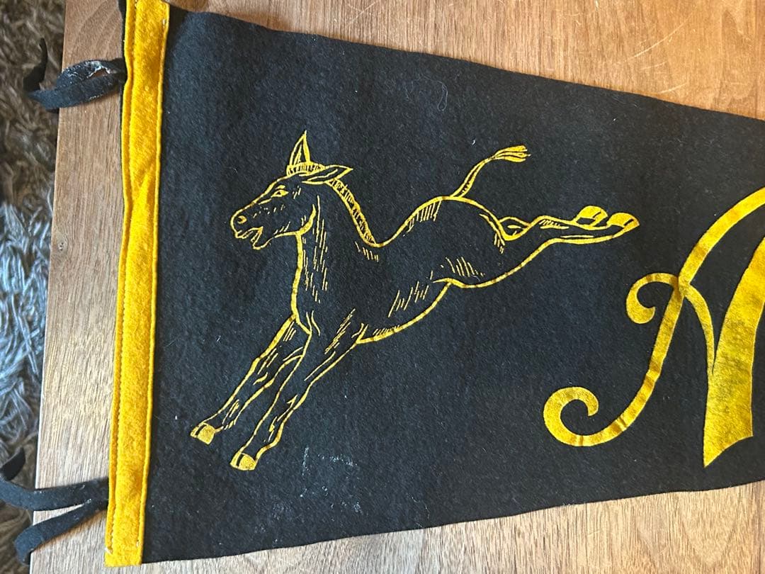 40〜50s ビンテージペナント US NAVY & ARMY2枚セット