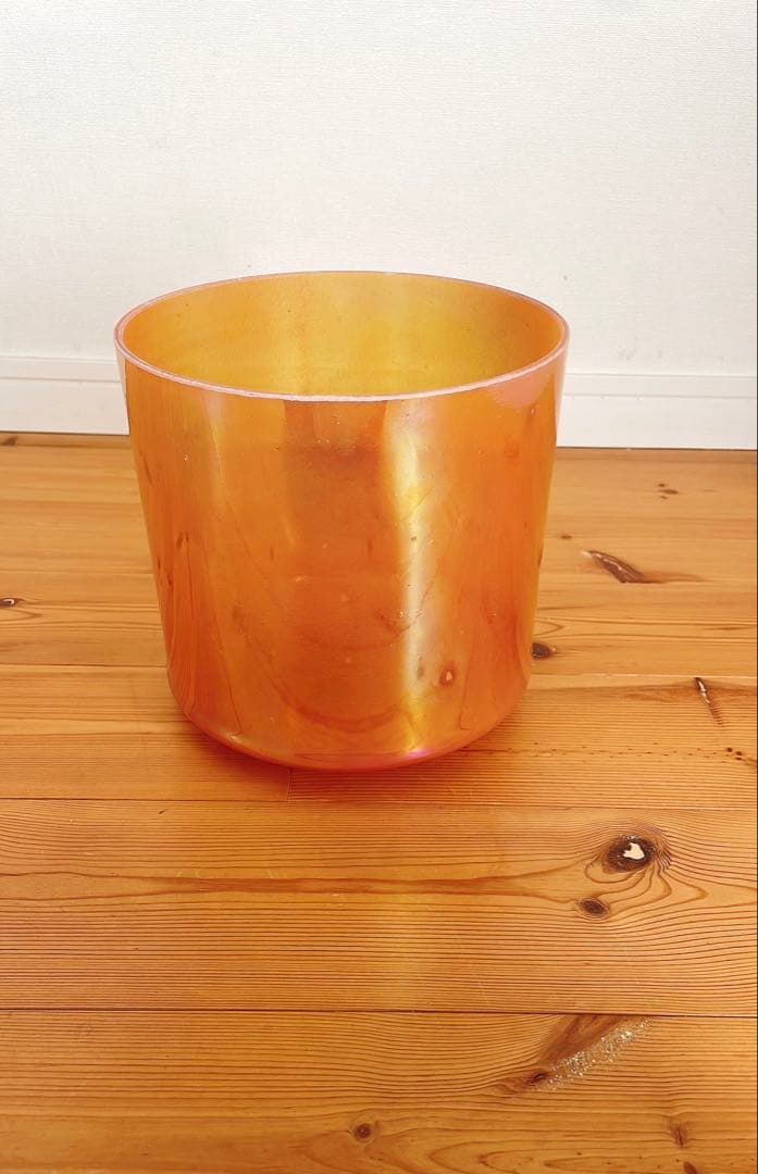 クリスタルトーンズ社クリスタルボウル カーネリアンE ＋25