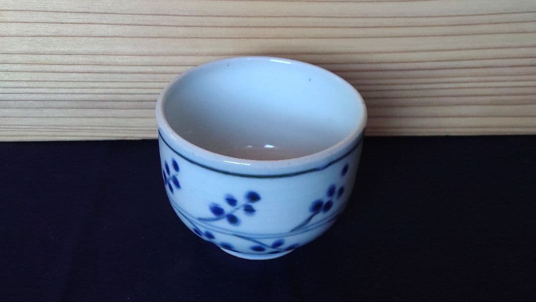 古伊万里 なずな文 コロ茶碗