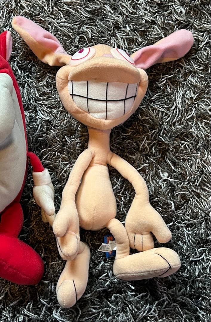 97年製レン&スティンピー ぬいぐるみセット③ ニコロデオン