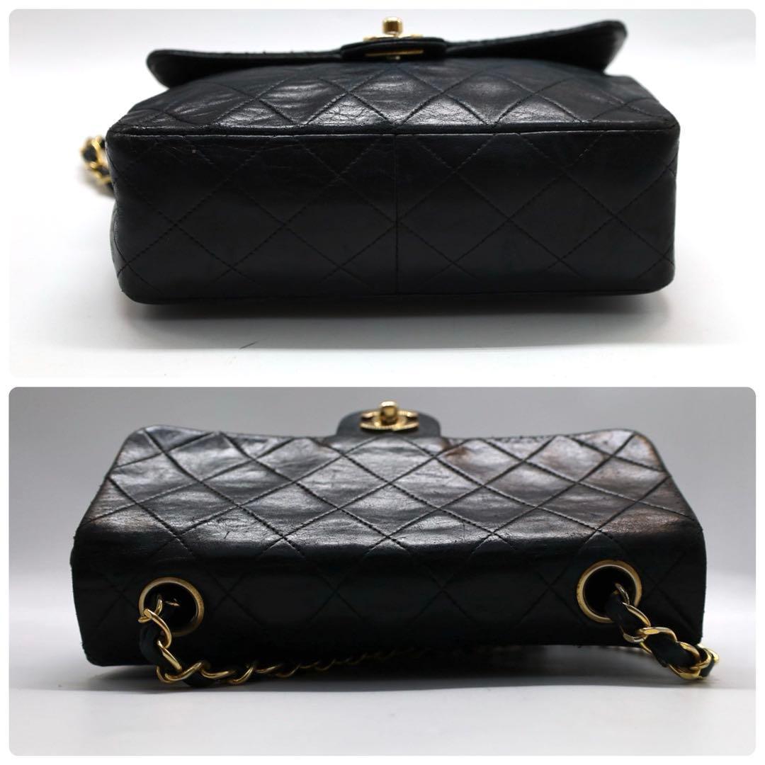 【美品❗✨】シャネル マトラッセ シングルフラップ ショルダーバッグ　ターン