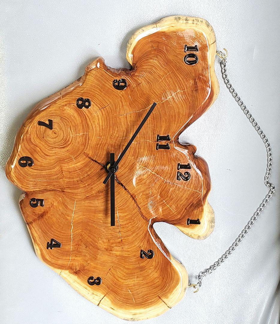 貝塚伊吹大サイズ年輪時計　ラックセット