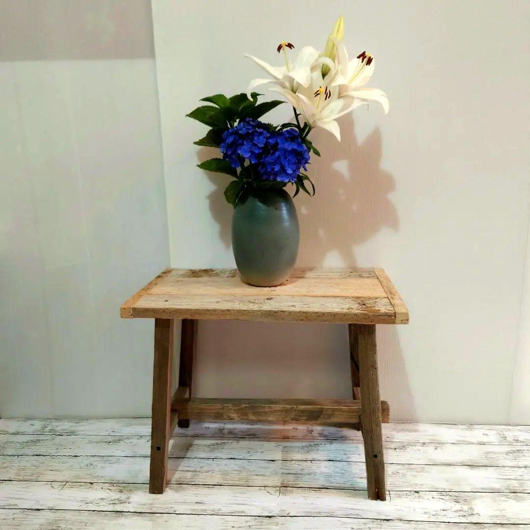 No.1201 ブルーアクリルの流木テーブル 流木インテリア 流木のテーブル