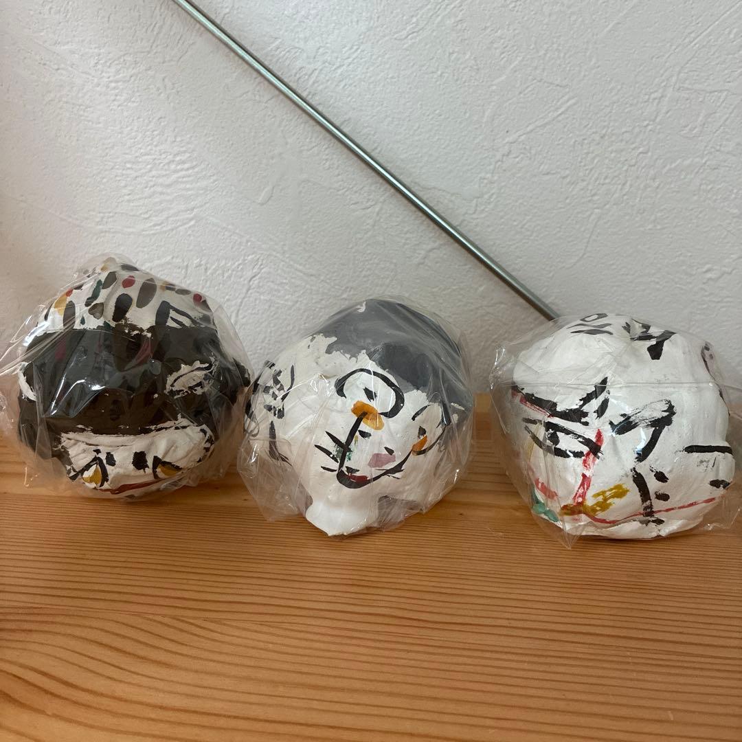 堀尾貞治　具体美術　置物　3つセット 堀尾貞治 具体美術 置物 3つセット - メルカリ