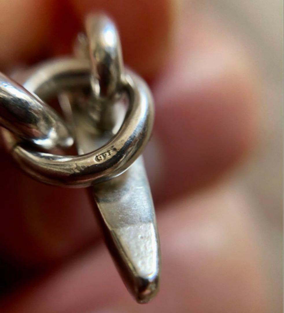 週末値下　英国製 925 アンカーチェーン シルバーブレスレット