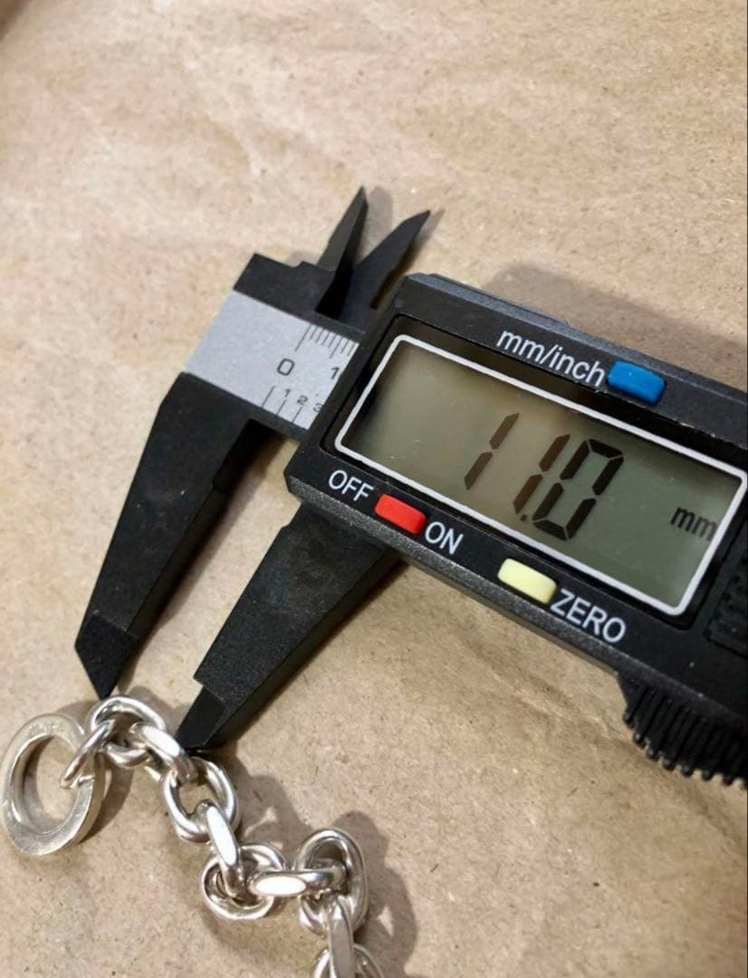 週末値下　英国製 925 アンカーチェーン シルバーブレスレット