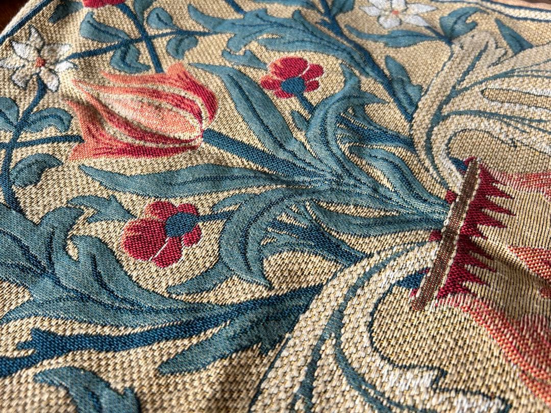 フレミッシュ織り　フレミッシュ　タペストリー　クッションカバー　2枚