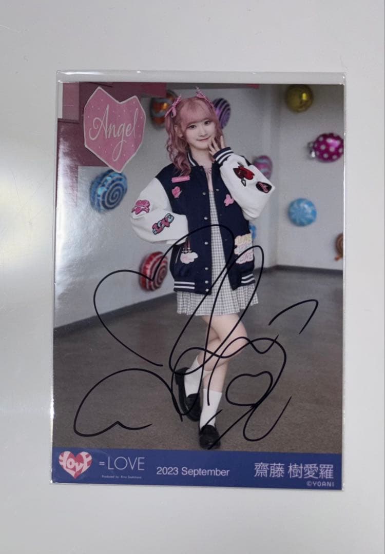 河西智美 イベント限定サイン入り チェキ