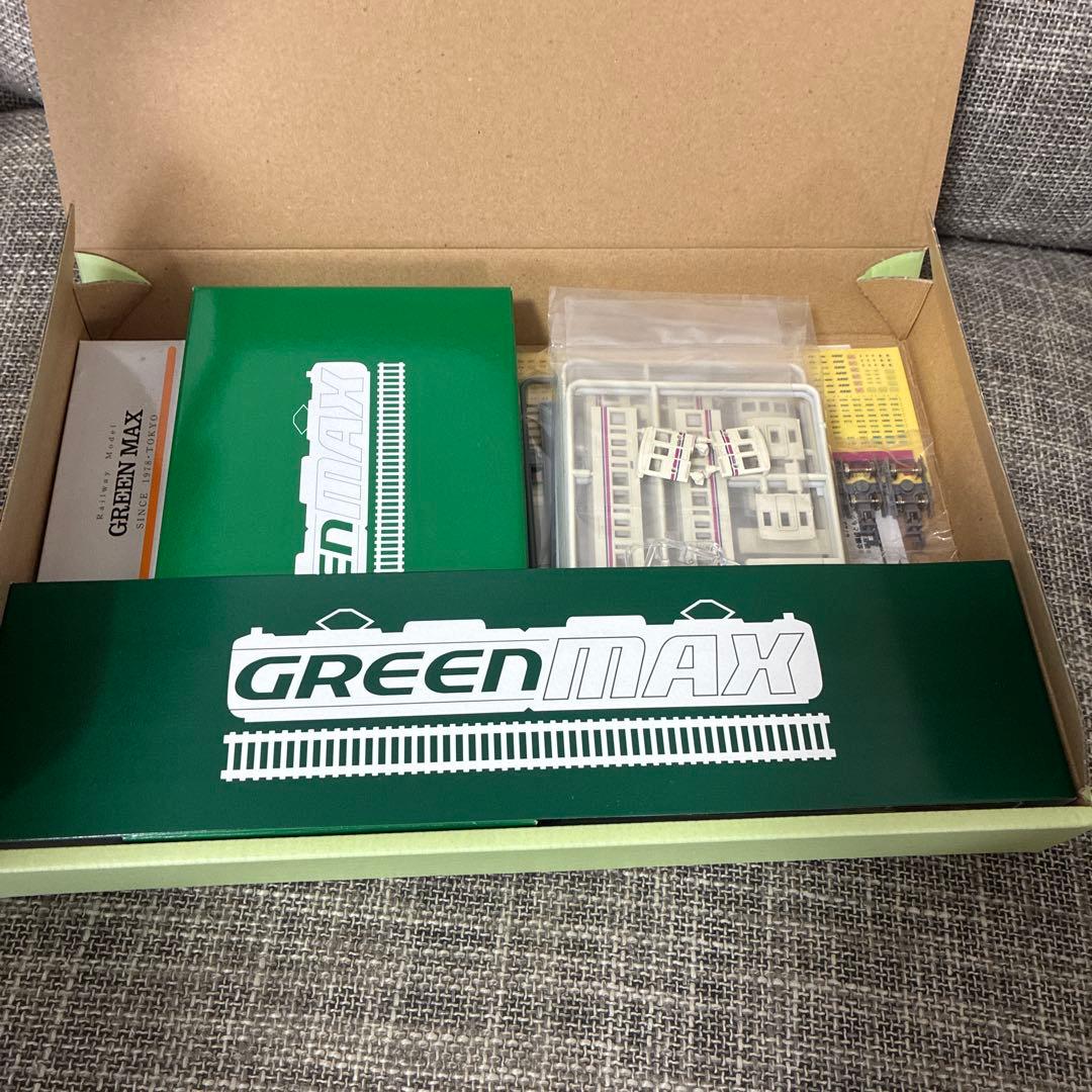 【動力付き】☆GREENMAX 京王6000系　4両　塗装印刷済組立キット☆